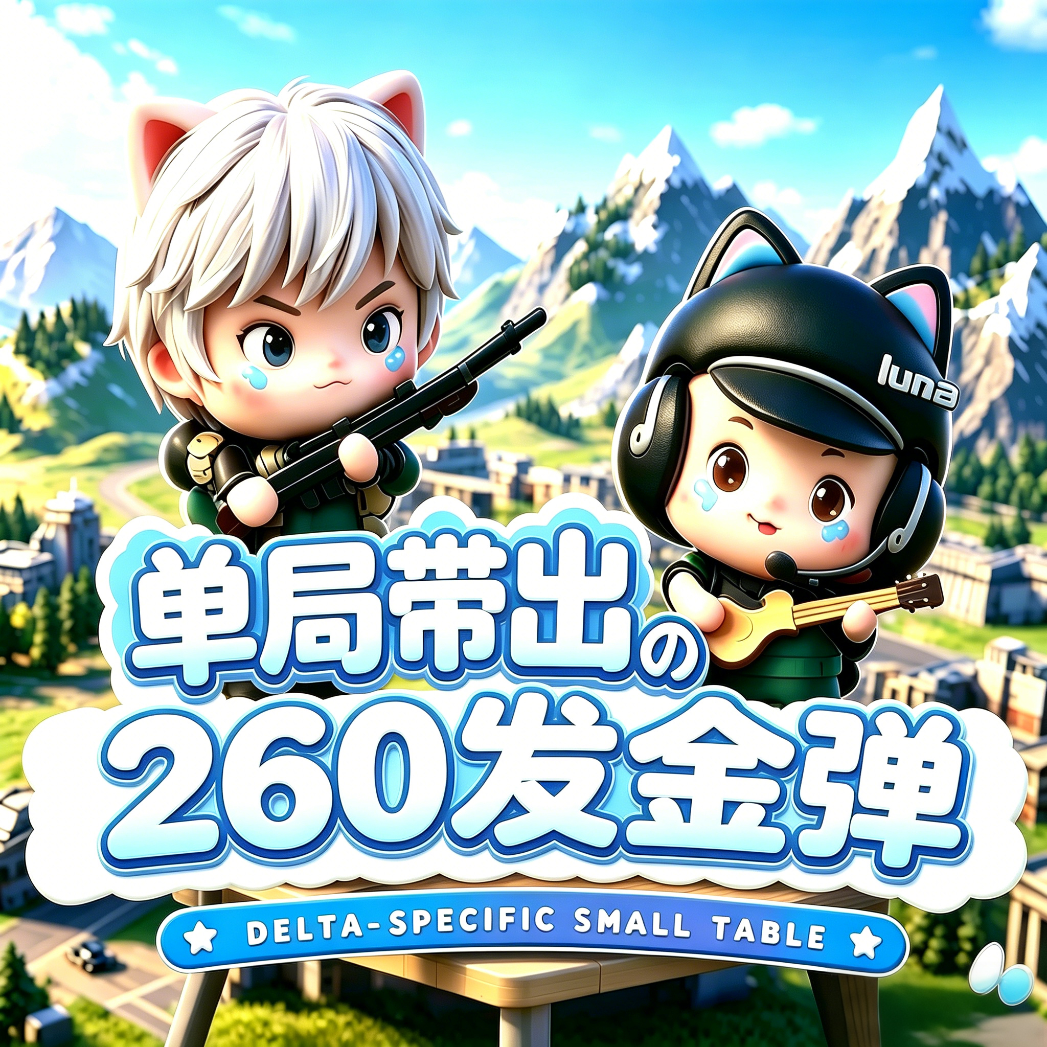 单局带出260发金弹