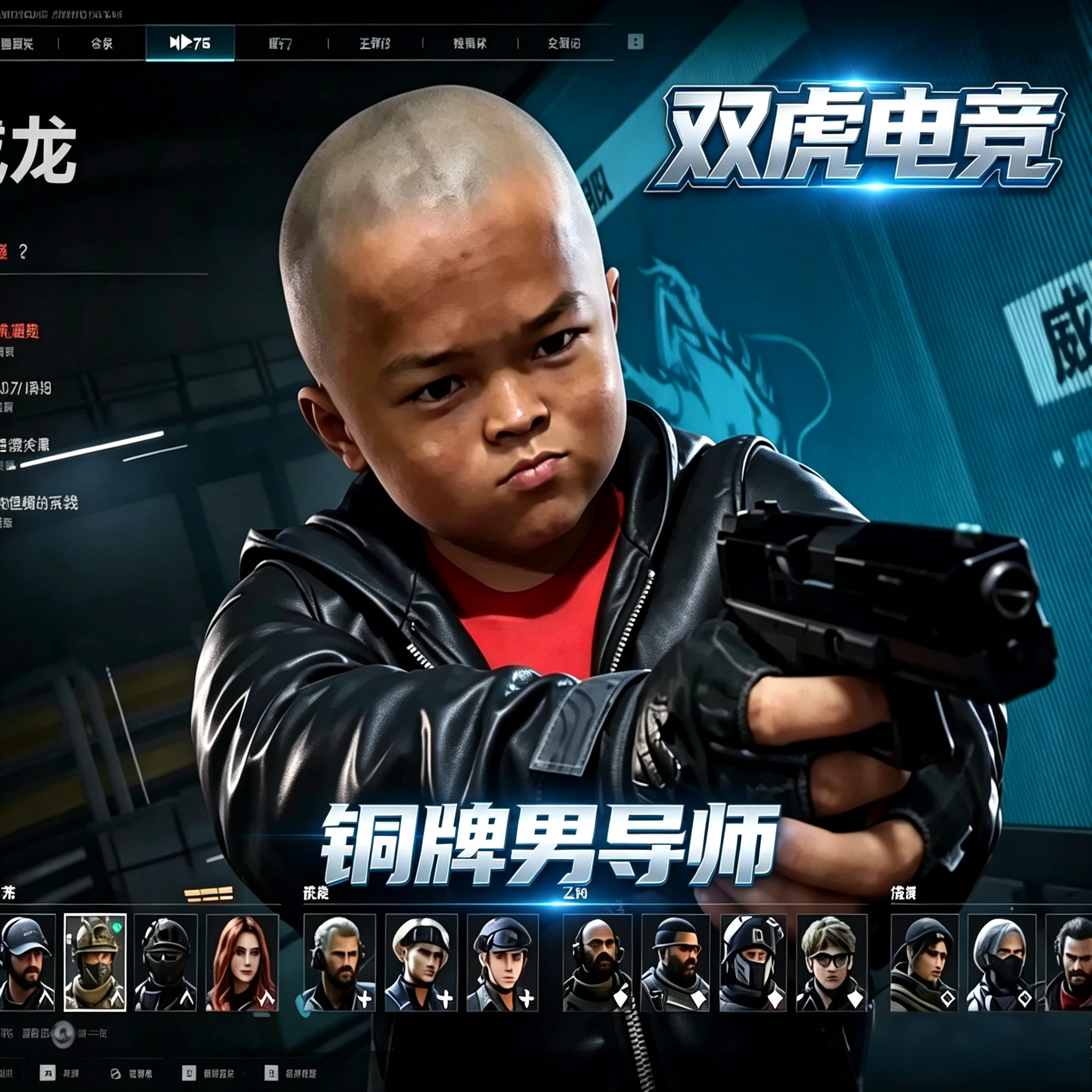铜牌娱乐男导师